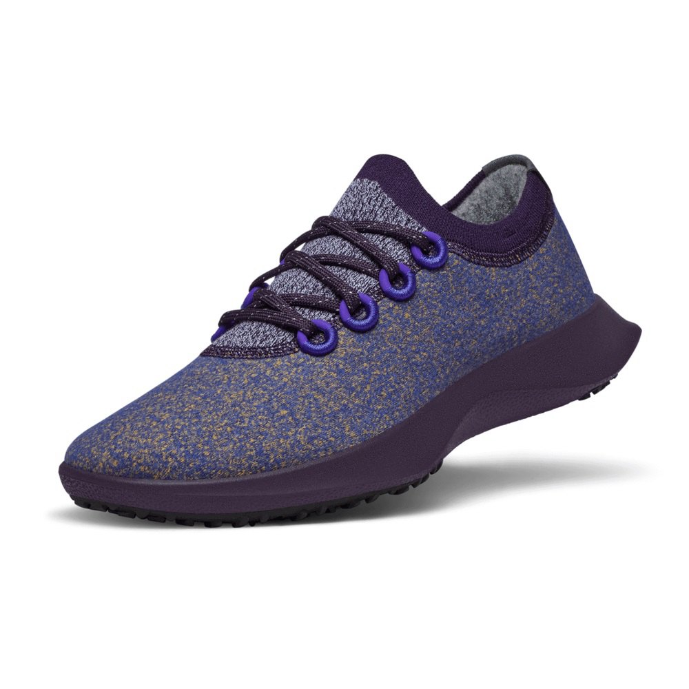 Allbirds Men's Running Shoes Purple - Wool Dasher Mizzles - 48352SYAI